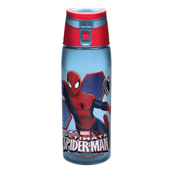GOURDE EN PLASTIQUE AVEC DESIGN SPIDERMAN