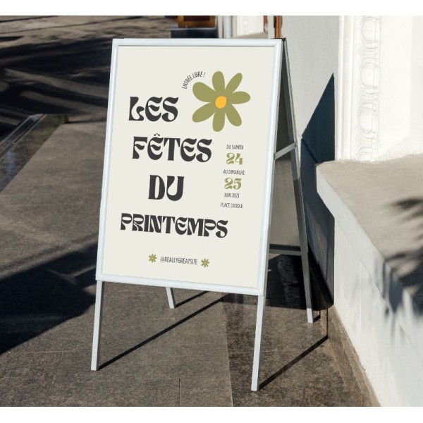 CHEVALET DE TROTTOIR