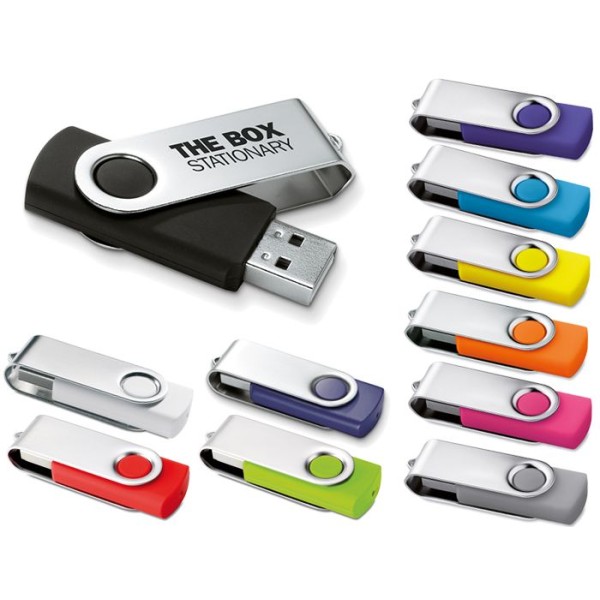 CLE USB EN PVC ET ALUMINIUM A PERSONNALISE