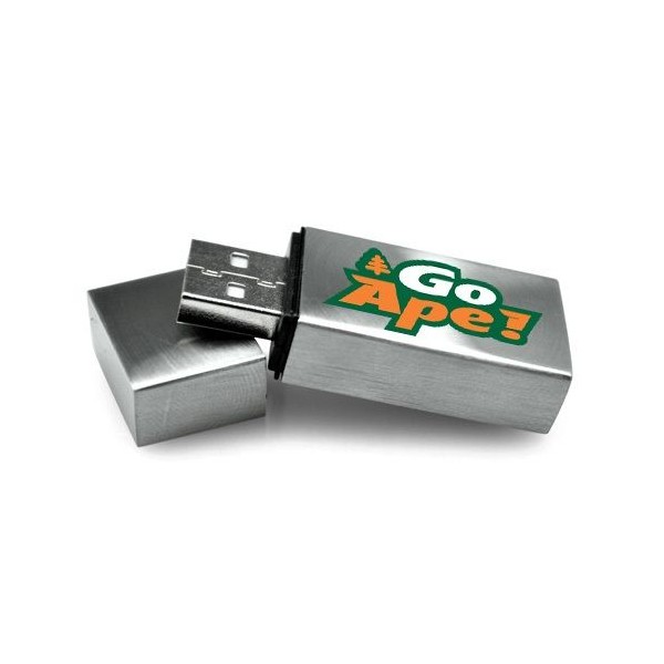 CLE USB EN ACIER INOXYDABLE PERSONNALISEE