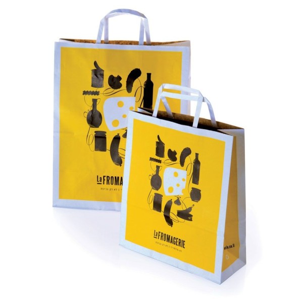 SAC EN PAPIER PERSSONNALISE AVEC LOGO